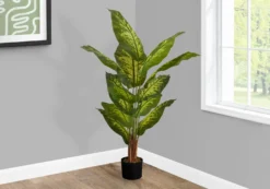 Plante artificielle - 47"H, evergreen intérieur pot 5"