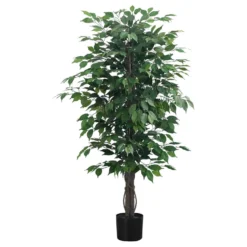 Plante artificielle - 58"H, ficus intérieur pot 6"