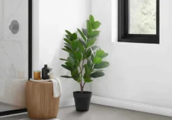 Plante artificielle - 28"H, garcinia intérieur pot 5"