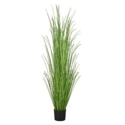 Plante artificielle - 47"H, gazon intérieur pot 5"