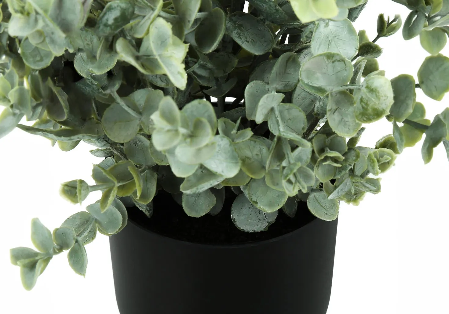 Plante artificielle - 2mcx, 11"H eucalyptus/gazon pot 5"
