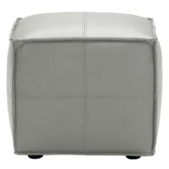 Pouf cubique - gris