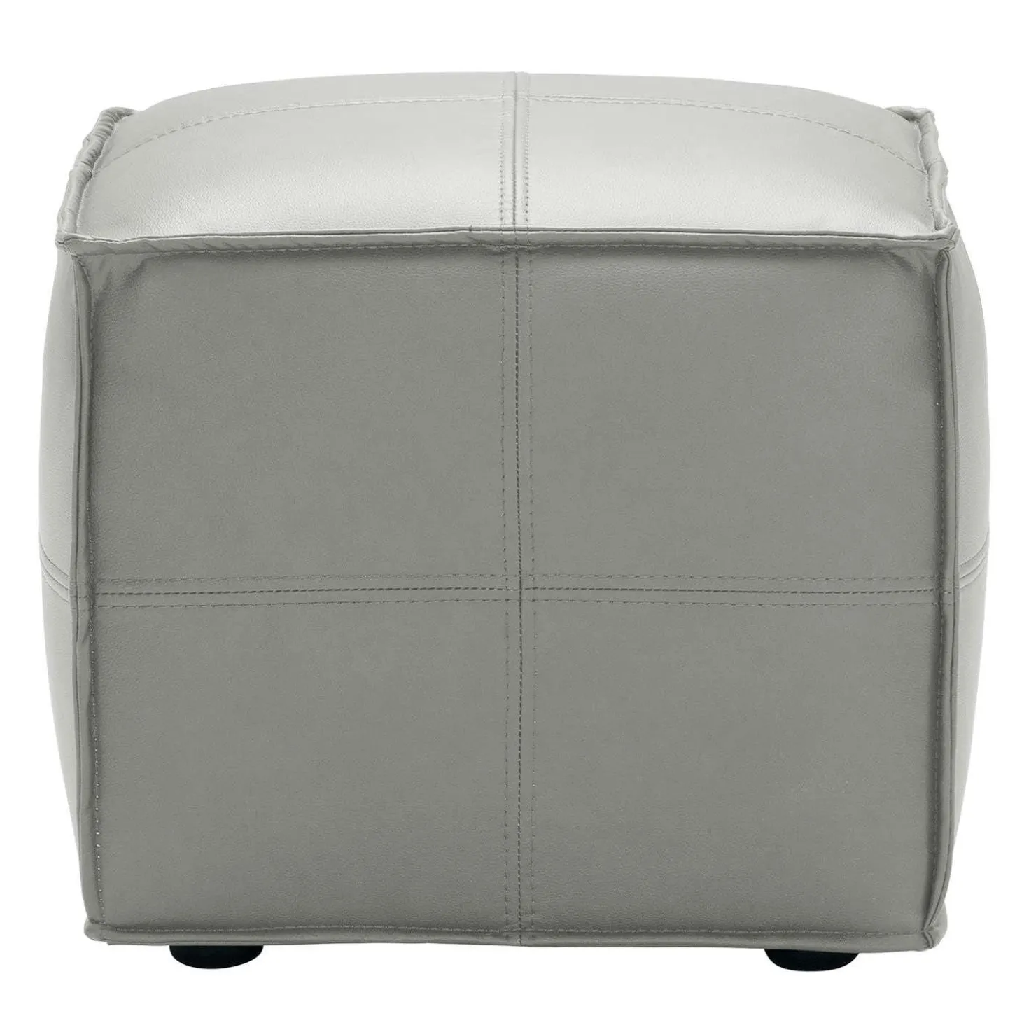 Pouf cubique - gris