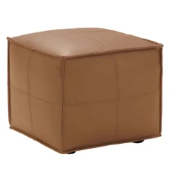 Pouf cubique - tan