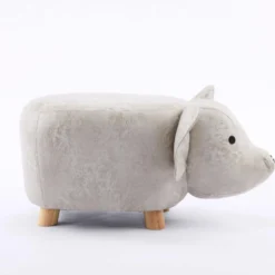 Pouf en forme de cochon