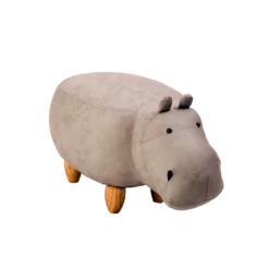 Pouf en forme d'hippopotame