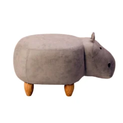 Pouf en forme d'hippopotame