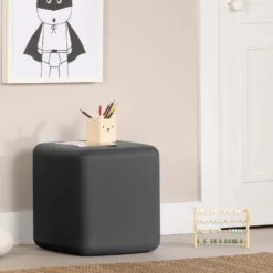 Pouf gris charbon - South Shore