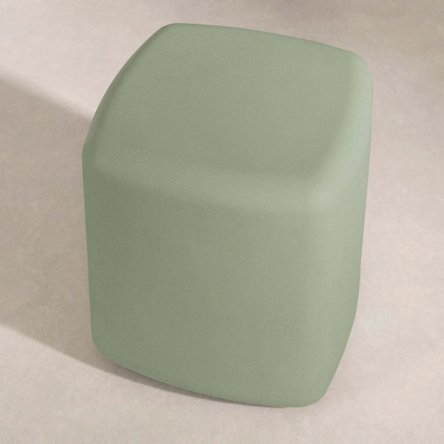 Pouf vert sauge - South Shore
