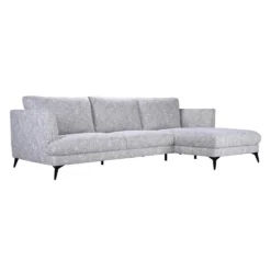 Sectionnel avec chaise longue à droite