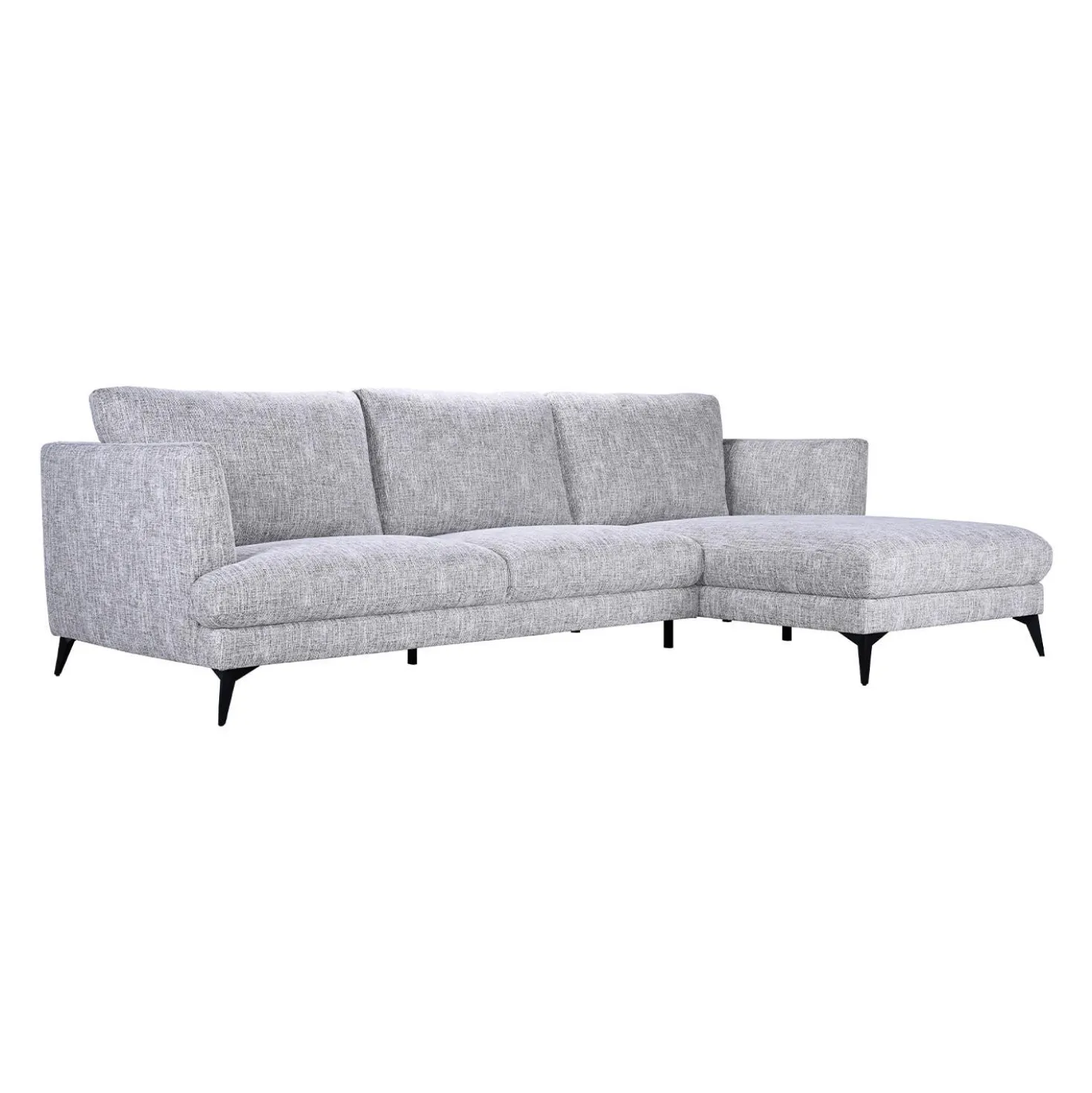 Sectionnel avec chaise longue à droite