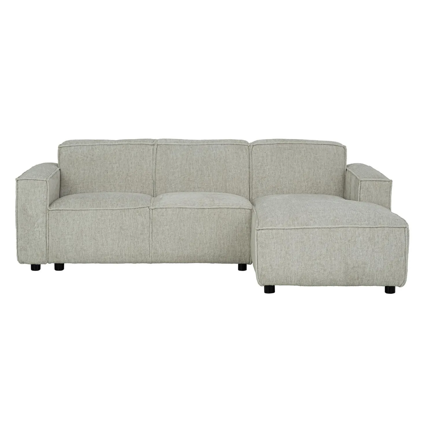Sectionnel avec chaise longue à droite