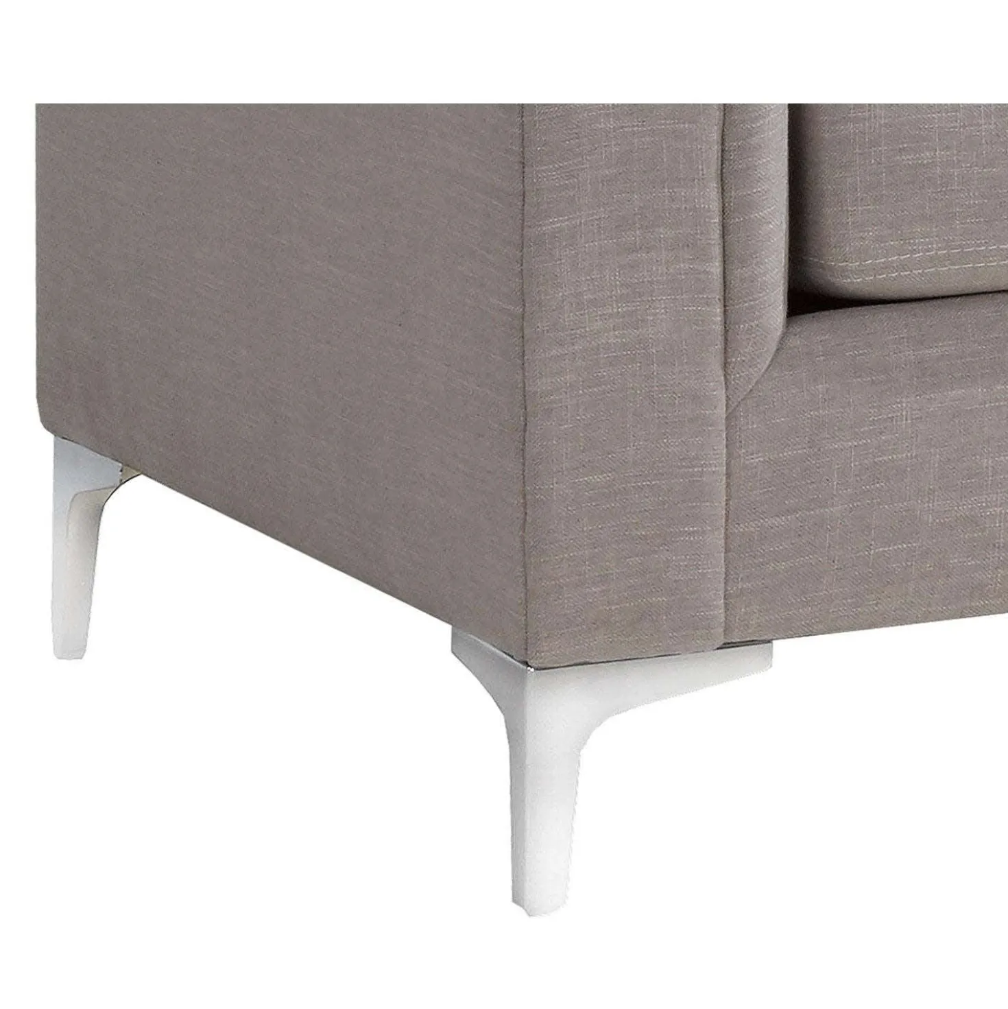 Sectionnel avec chaise longue à droite