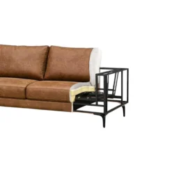 Sectionnel avec chaise longue à gauche