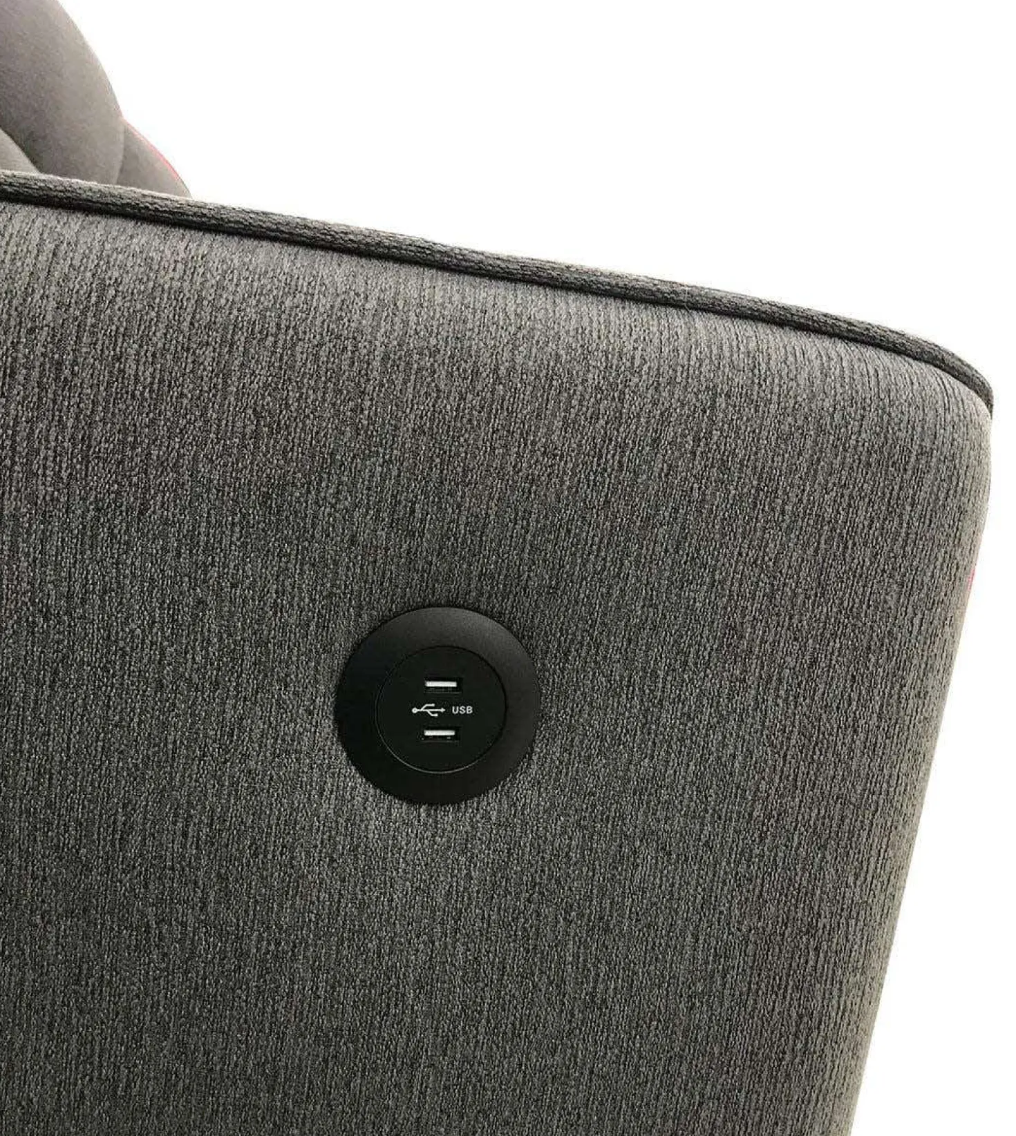 Sectionnel convertible réversible avec prises USB