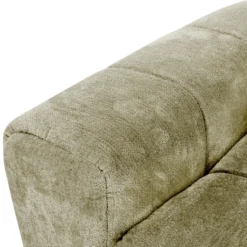 Sectionnel de style guimauve avec chaise longue à droite - sauge