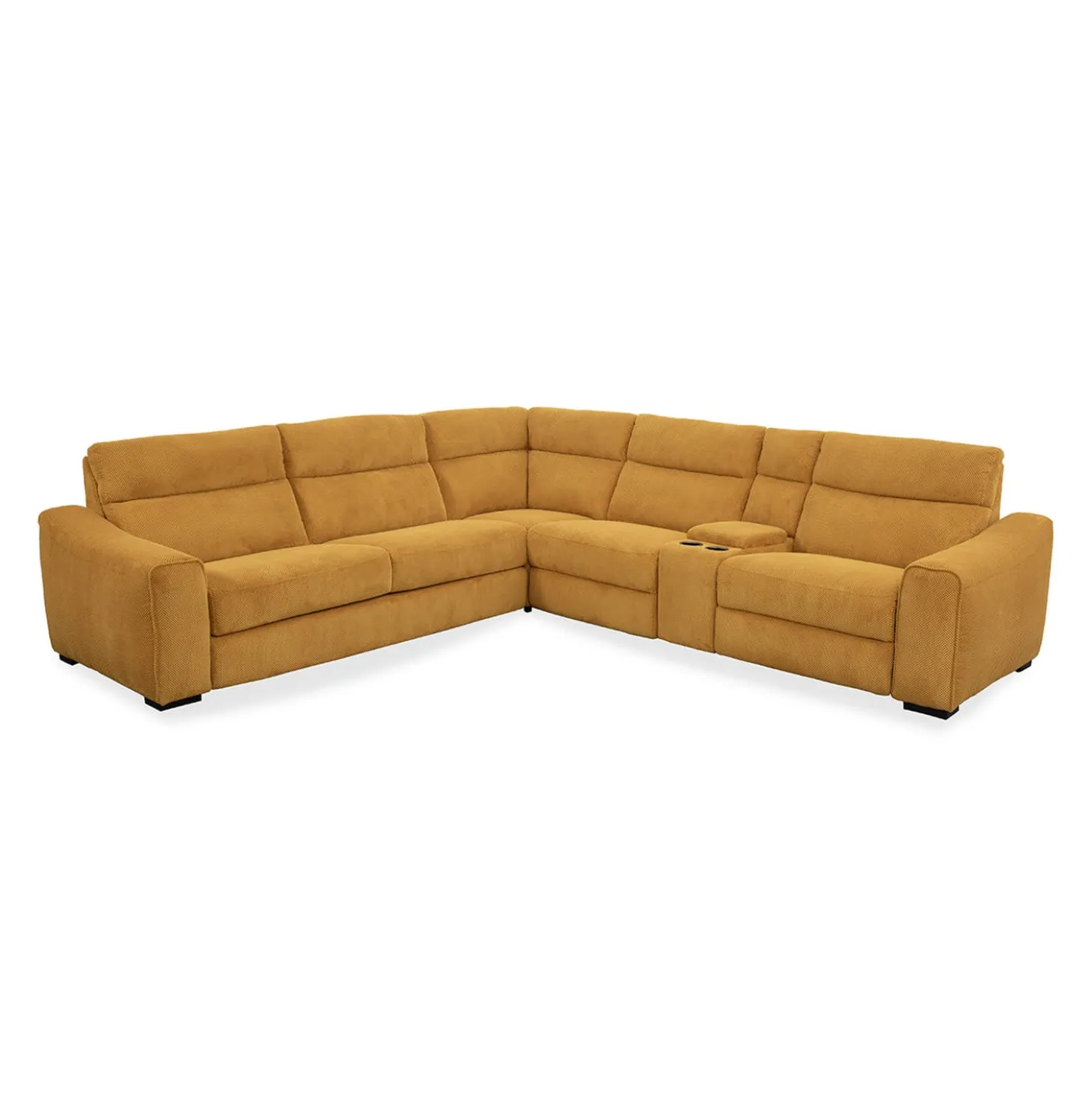 Sectionnel-lit inclinable électrique topaz avec console - 6 mcx