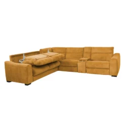 Sectionnel-lit inclinable électrique topaz avec console - 6 mcx