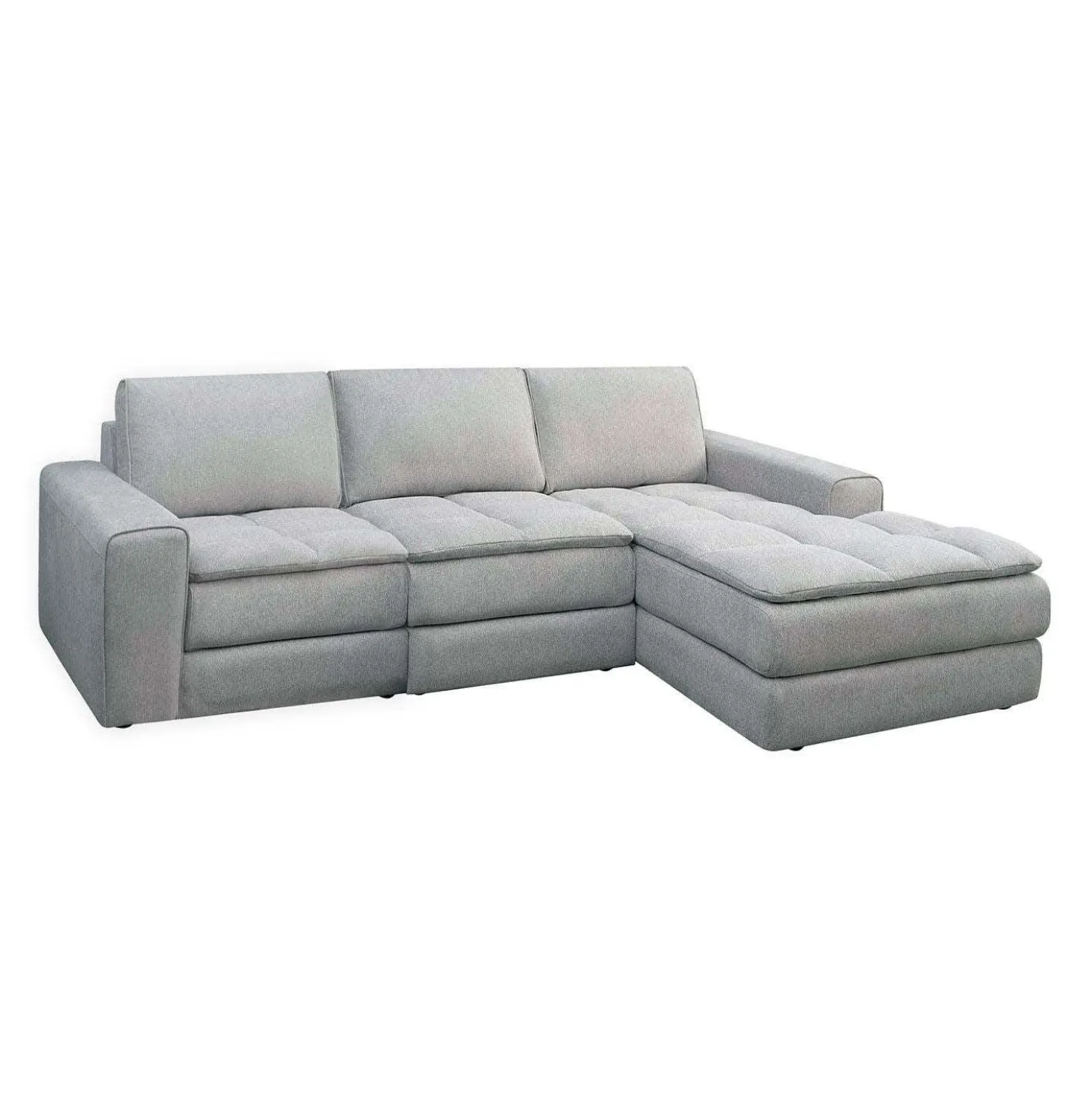 Sectionnel modulaire avec chaise longue à droite - 3 mcx