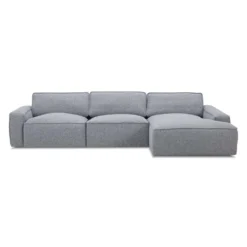 Sectionnel modulaire avec chaise longue à droite - 3 mcx