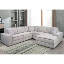 Sectionnel modulaire avec chaise longue à droite - 5 mcx