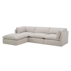 Sectionnel modulaire avec ottoman - 4 mcx