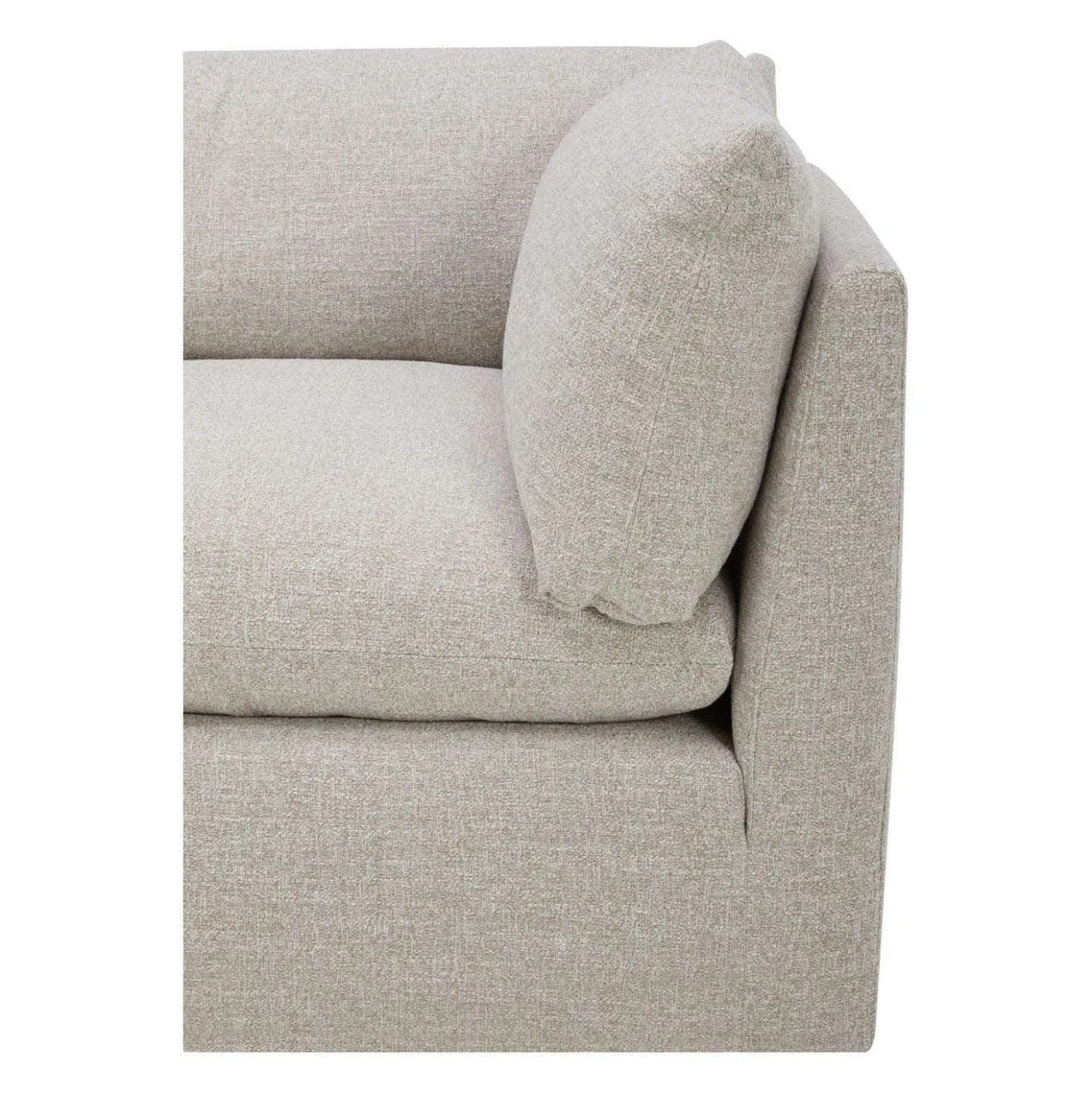 Sectionnel modulaire avec ottoman - 4 mcx