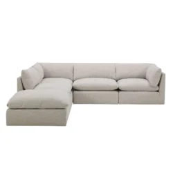 Sectionnel modulaire avec ottoman - 5 mcx