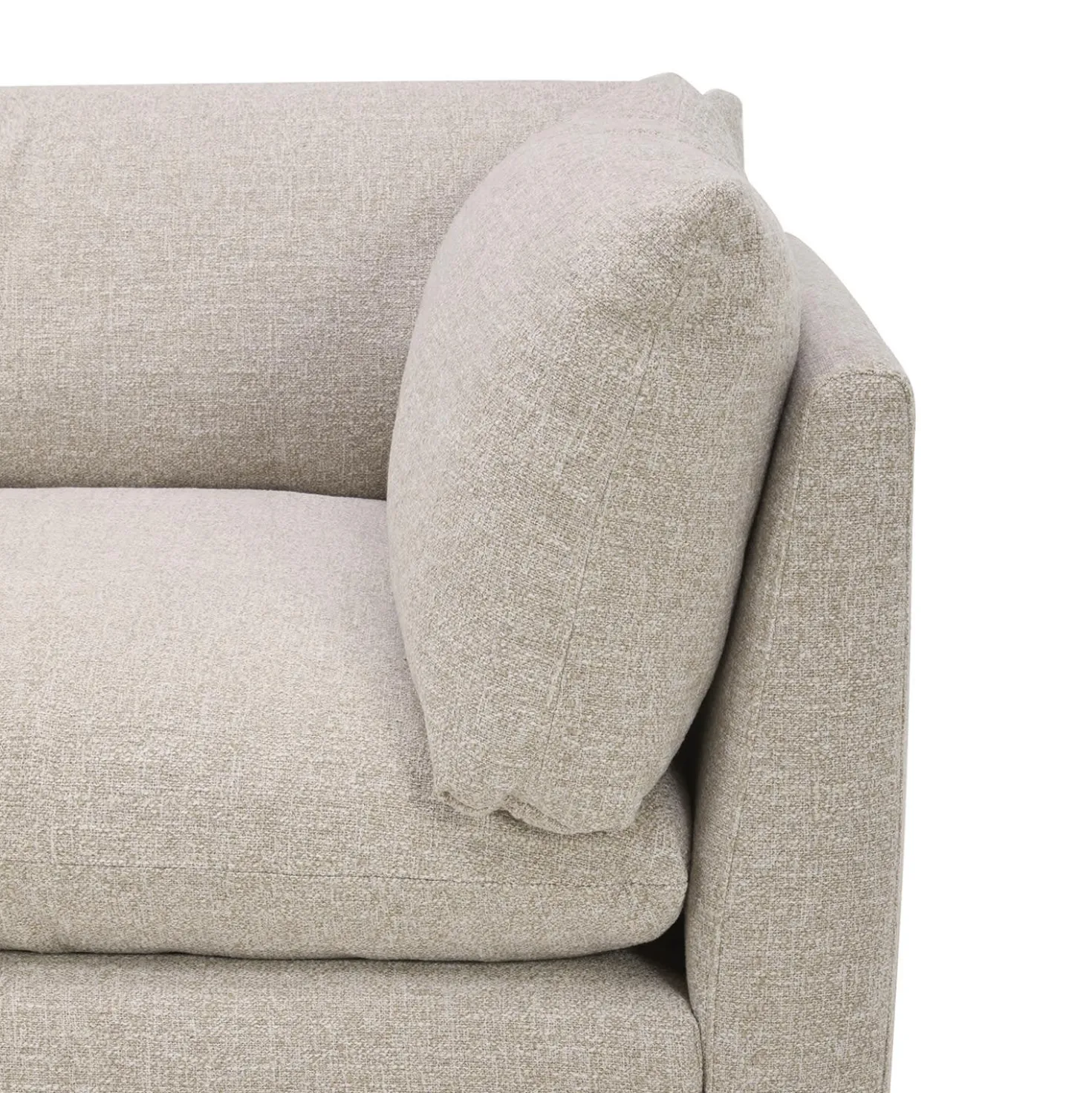 Sectionnel modulaire avec ottoman - 6 mcx