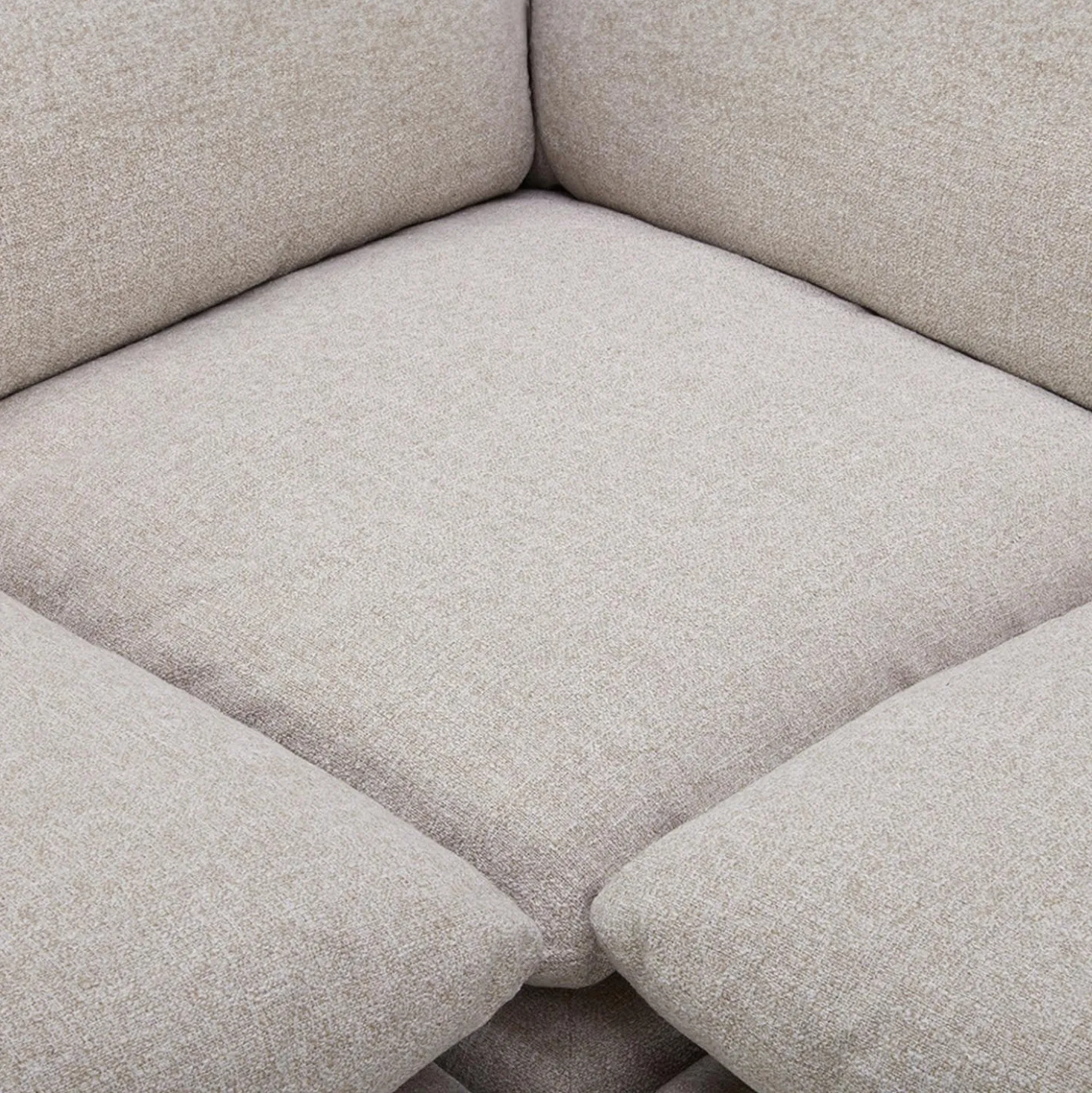 Sectionnel modulaire avec ottoman - 6 mcx