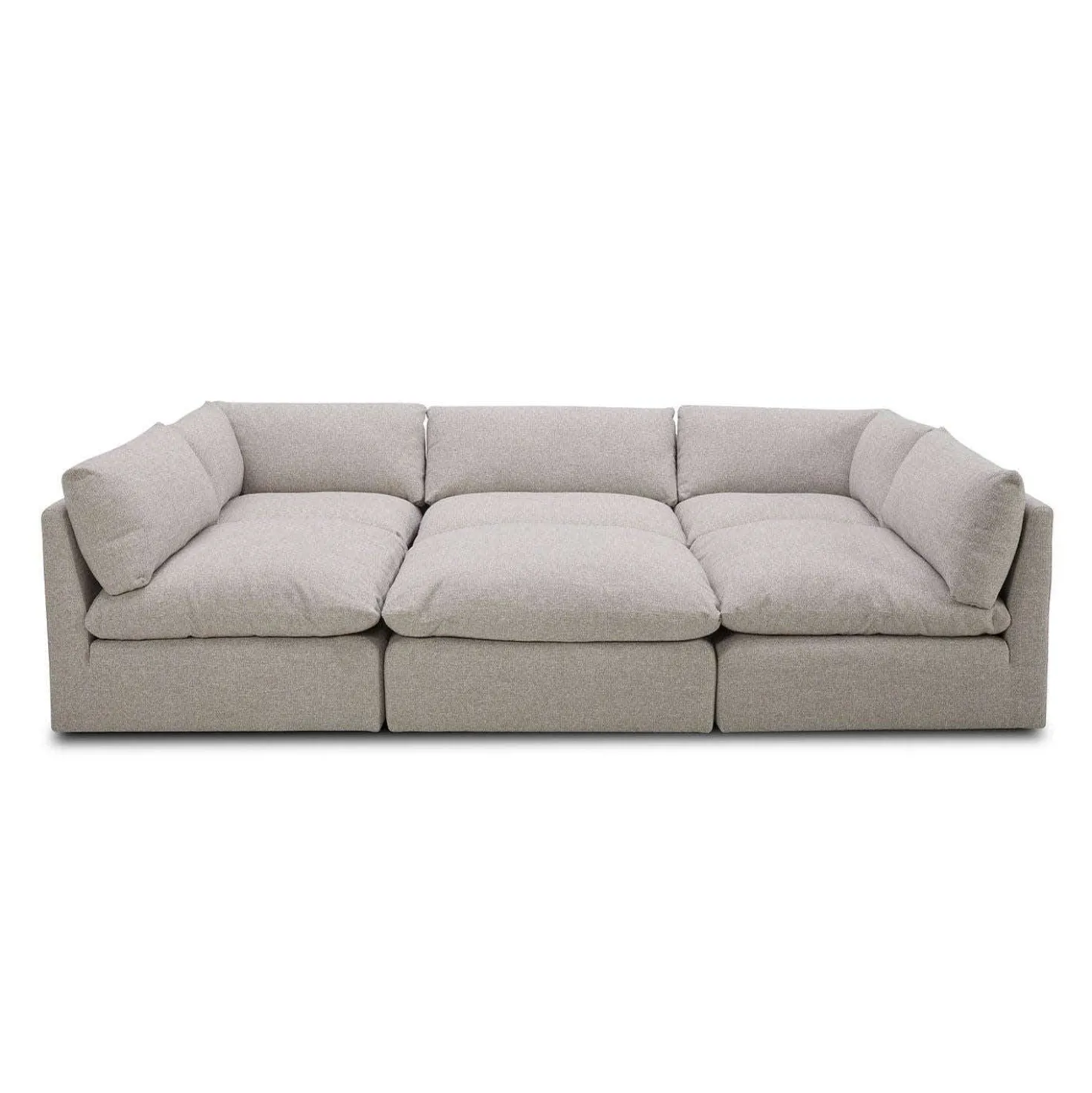 Sectionnel modulaire convertible - 6 mcx