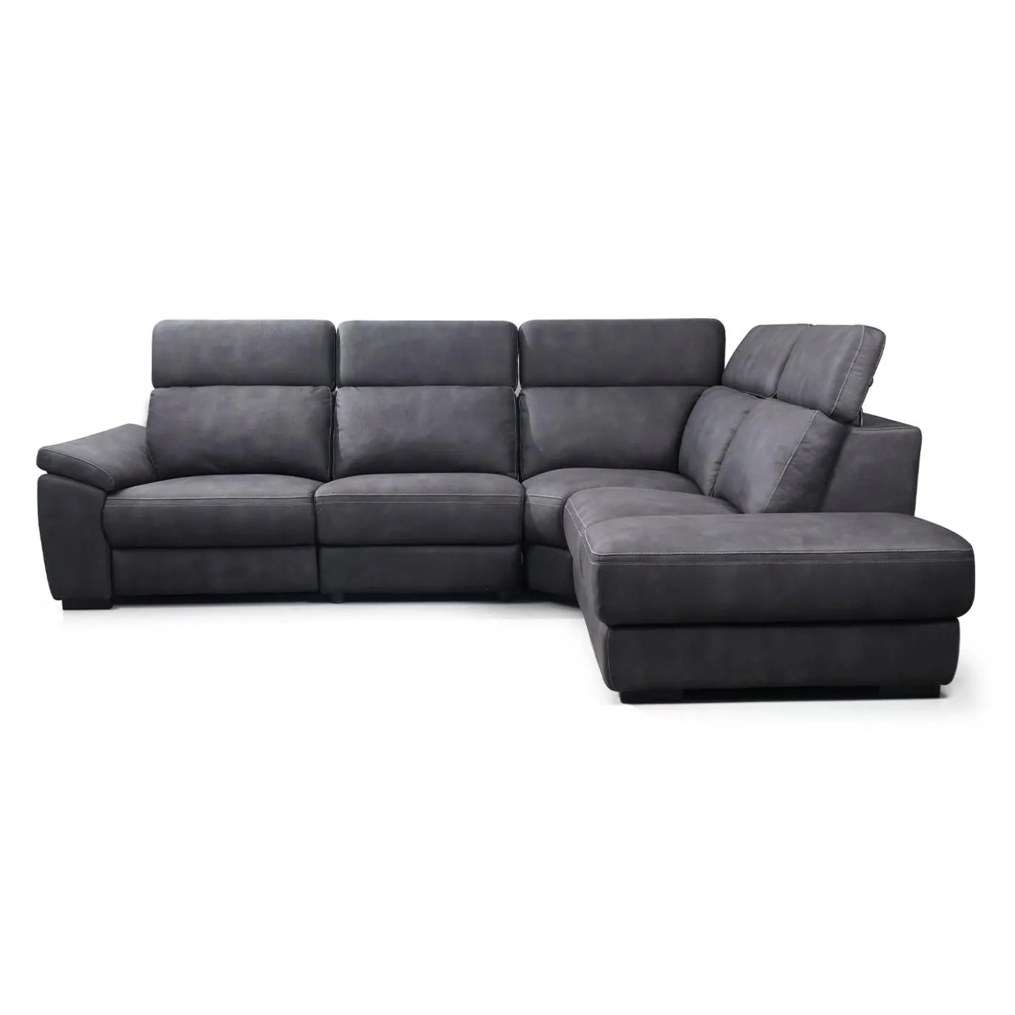 Sectionnel modulaire inclinable électrique avec appuis-tête ajustables - 4 mcx