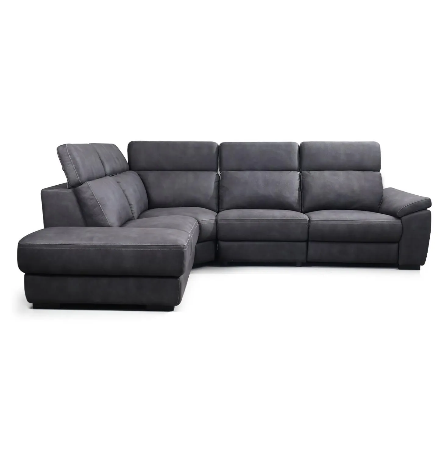 Sectionnel modulaire inclinable électrique avec appuis-tête ajustables - 4 mcx