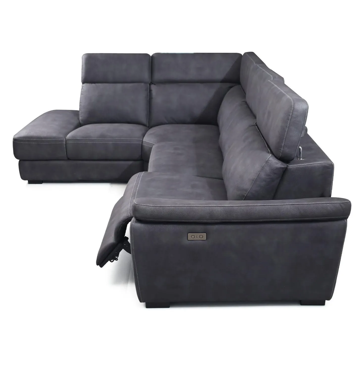 Sectionnel modulaire inclinable électrique avec appuis-tête ajustables - 4 mcx