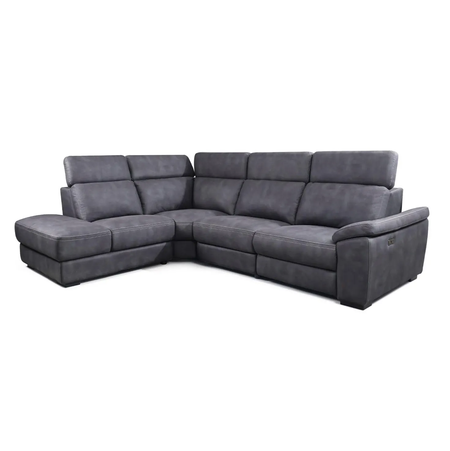 Sectionnel modulaire inclinable électrique avec appuis-tête ajustables - 4 mcx