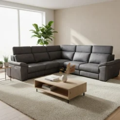 Sectionnel modulaire inclinable électrique avec appuis-tête ajustables - 5 mcx