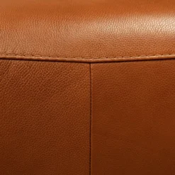 Sectionnel modulaire électrique inclinable en cuir véritable avec appui-têtes ajustables – 6 mcx