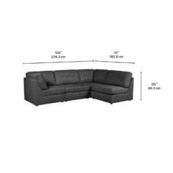 Sectionnel modulaire - 4 mcx