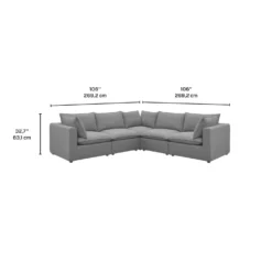 Sectionnel modulaire - 5 mcx