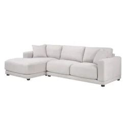 Sectionnel moelleux avec chaise longue à gauche