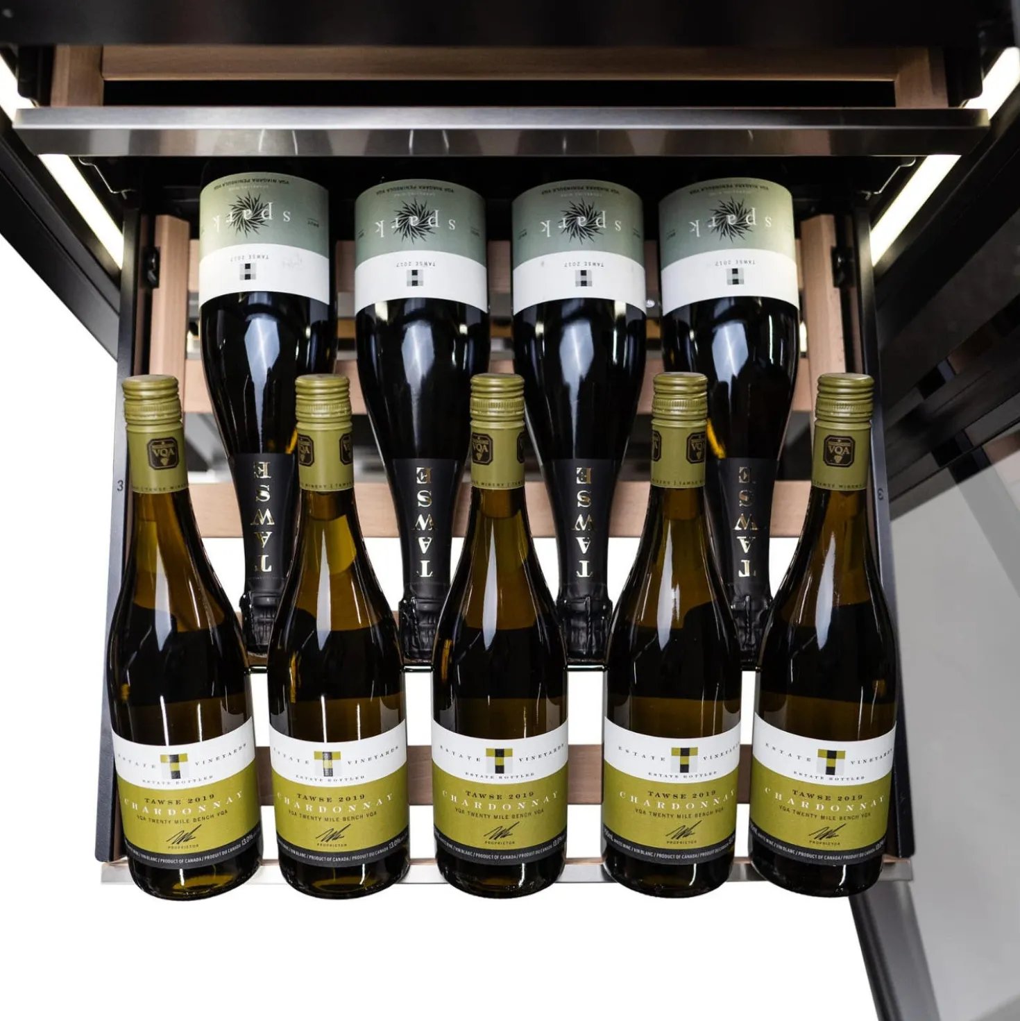SILHOUETTE Cellier à vin encastré 24″ Inox 24" - SPRWC052D3SS