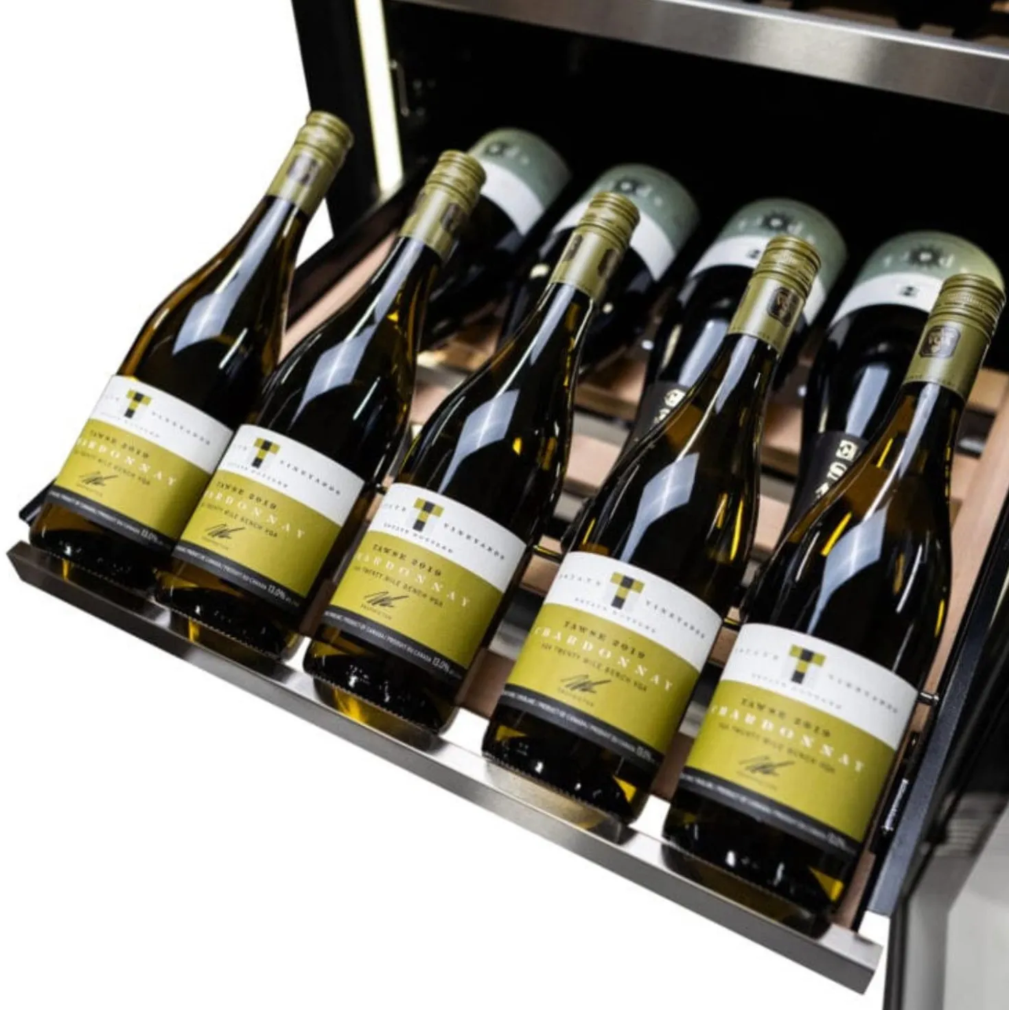 SILHOUETTE Cellier à vin encastré 24″ Inox 24" - SPRWC052D3SS