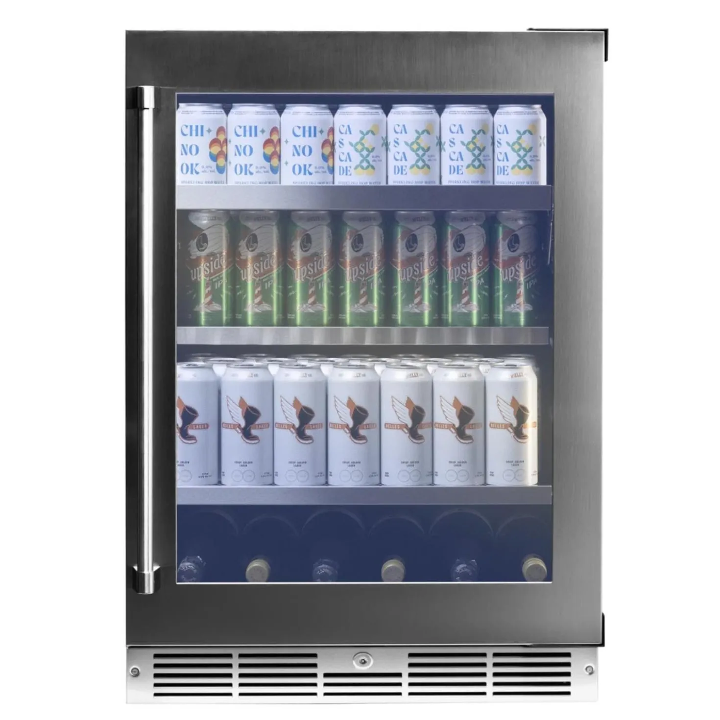 SILHOUETTE Centre de boissons encastré 24″ Inox 24" - SPRBC052D3SS