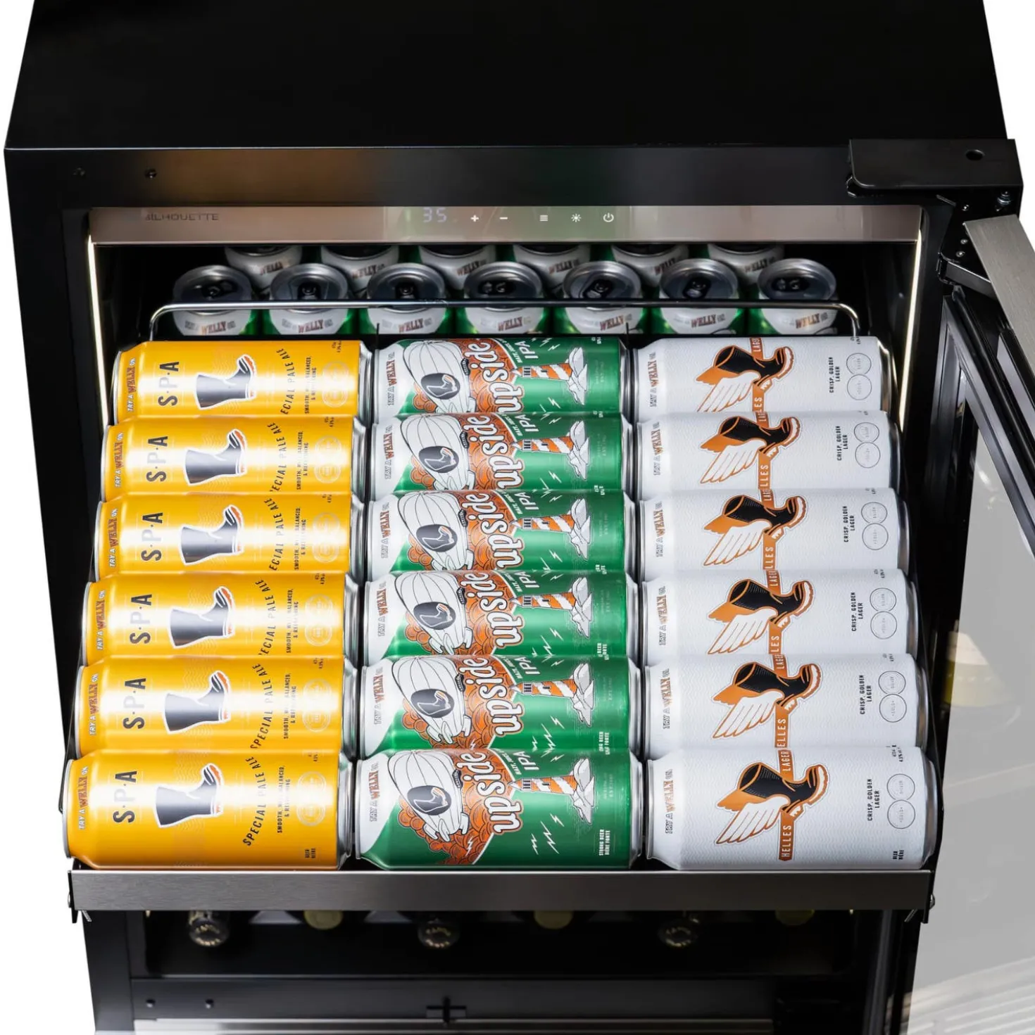 SILHOUETTE Centre de boissons encastré 24″ Inox 24" - SPRBC052D3SS