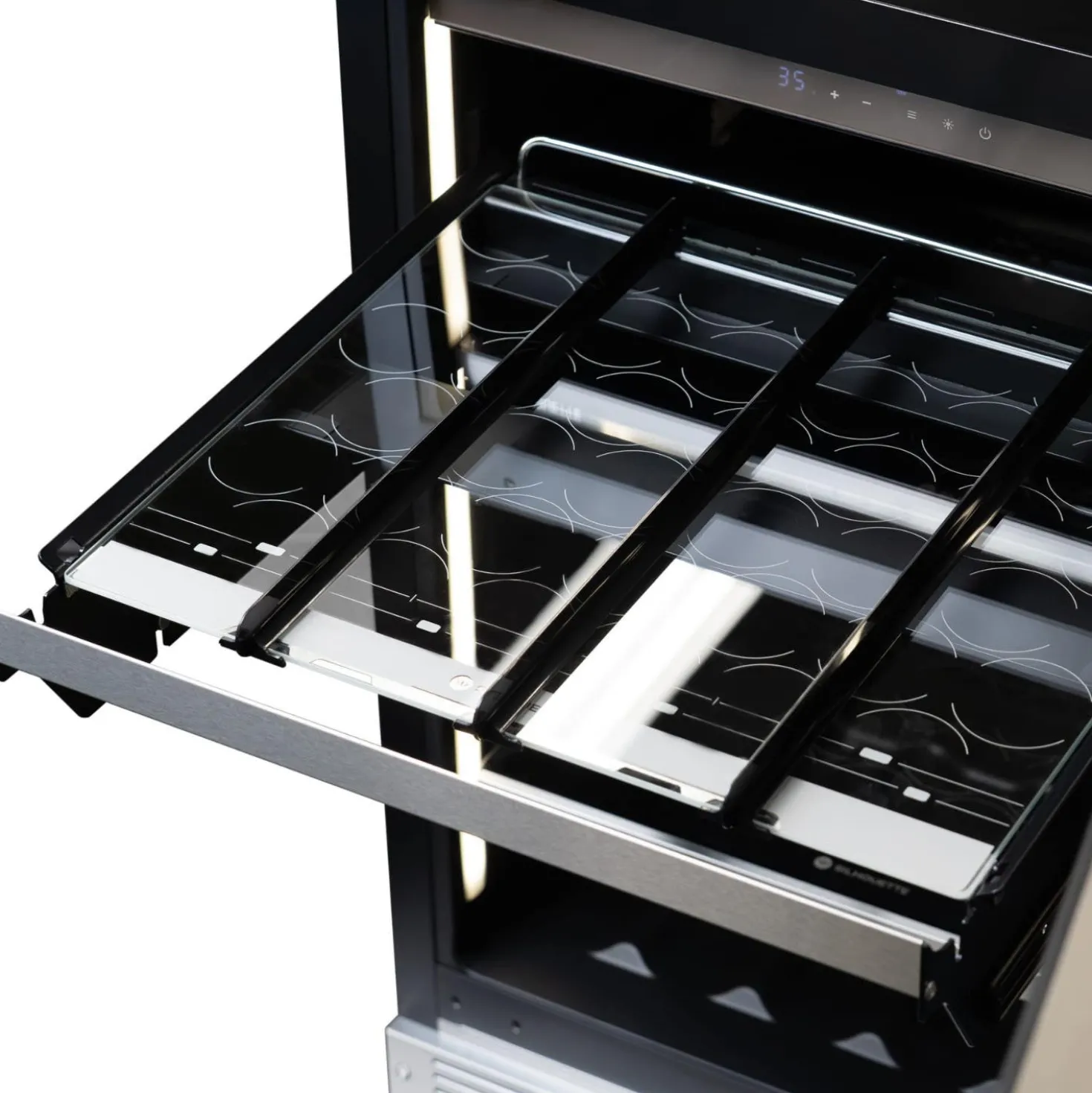 SILHOUETTE Centre de boissons encastré 24″ Inox 24" - SPRBC052D3SS