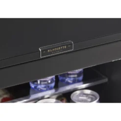 SILHOUETTE Centre de boissons encastré 24″ Noir 24