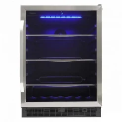 SILHOUETTE Refroidisseur à vin Inox 24" - SBC057D1BSS