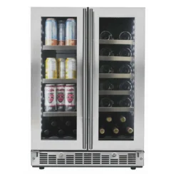 SILHOUETTE Refroidisseur à vin Inox 24" - SPRBC047D1SS