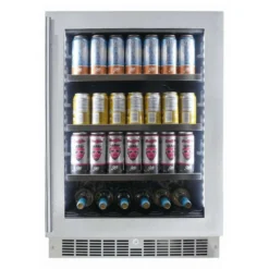 SILHOUETTE Refroidisseur à vin Inox 24" - SPRBC056D1SS