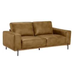 Sofa avec assises profondes - brun